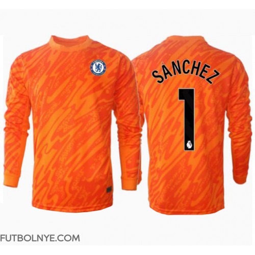 Camiseta Chelsea Robert Sanchez #1 Portero Primera Equipación 2024-25 manga larga